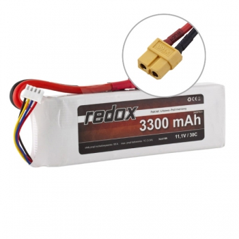 Redox 3300 mAh 11,1 V 30 C - LiPo-Pack